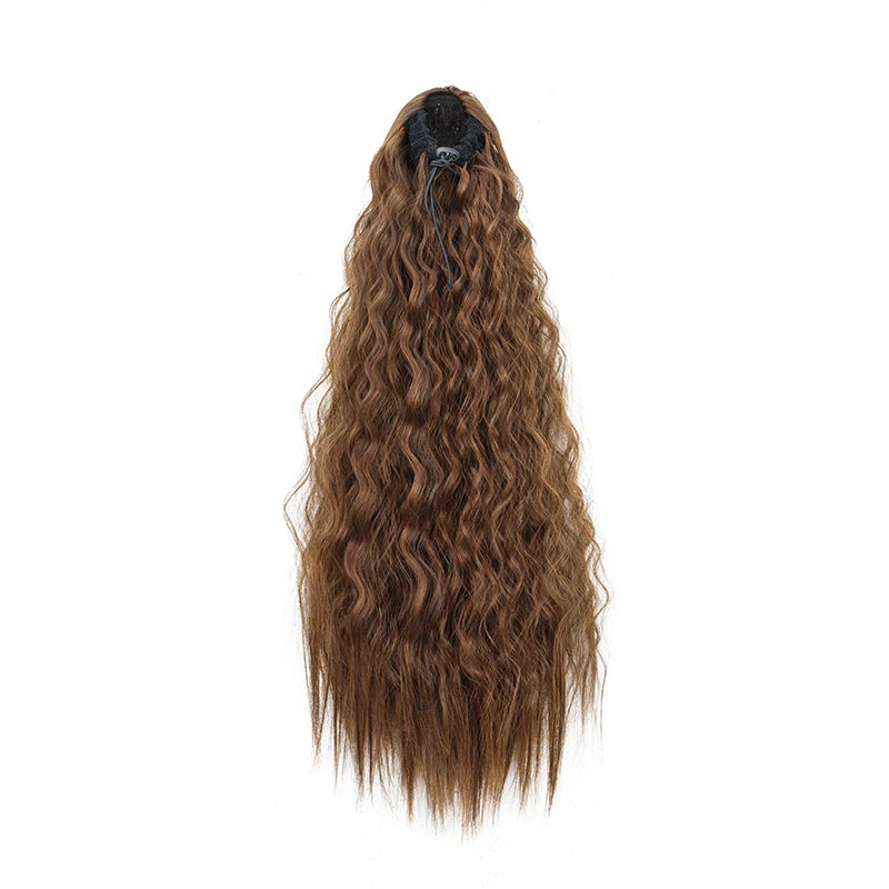 22-Inch Curly Drawstring Ponytail Hair Extension