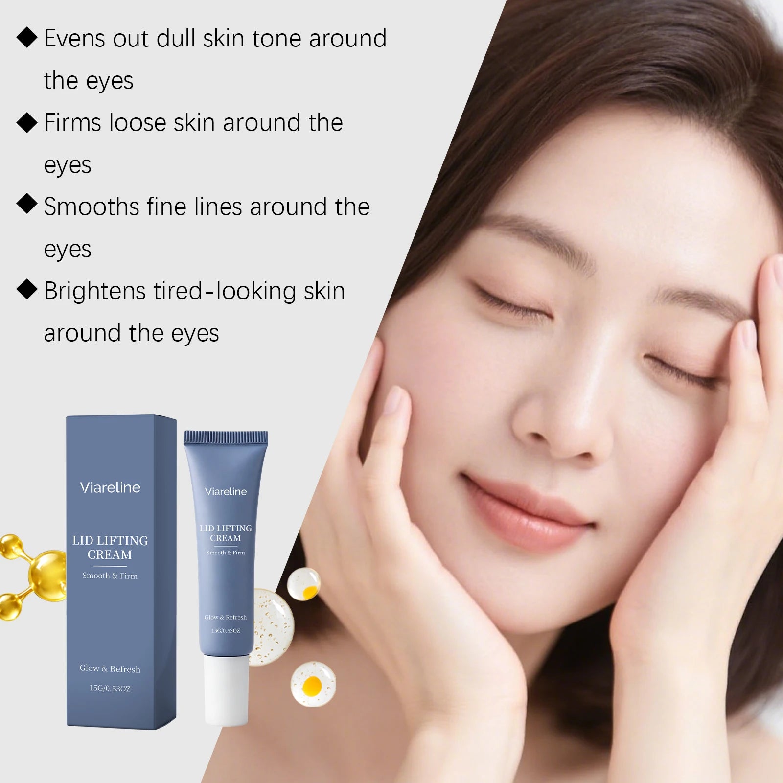 Firming Eye Cream for Dark Circles and Fine Lines Puffiness Relief - 11