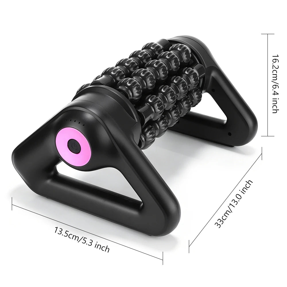 Electric Deep Tissue Muscle Roller Massager for Back and Leg Recovery - 14