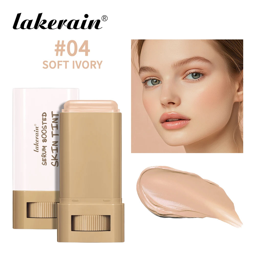 Matte Foundation Stick with Built-in Brush for Flawless Coverage - 36