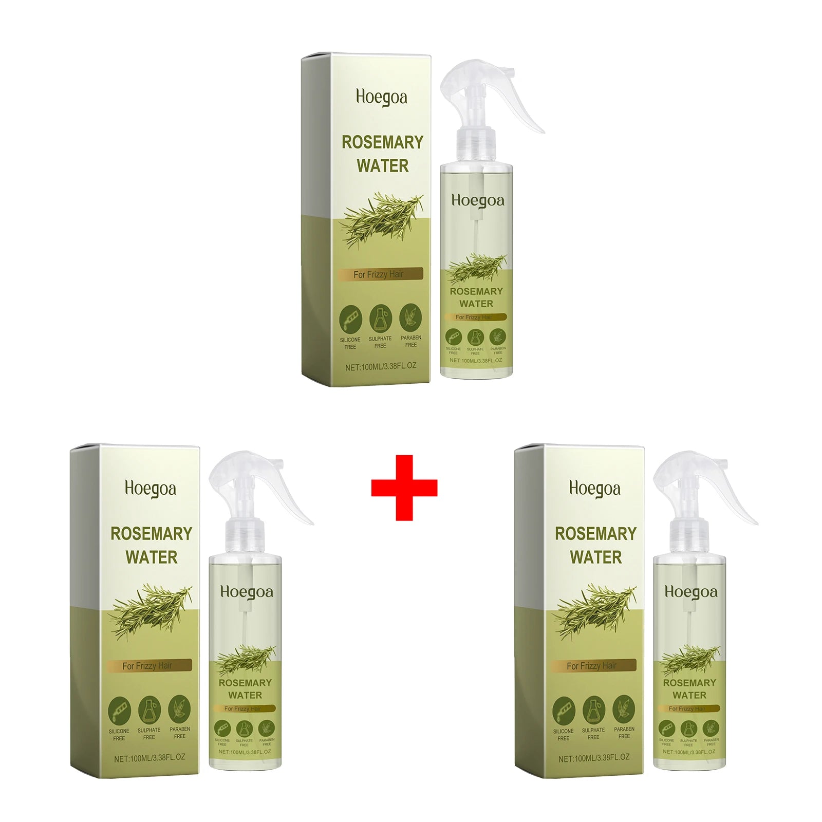 Rosemary Hair Strengthening Spray for Frizzy Hair and Scalp Nourishment - 15