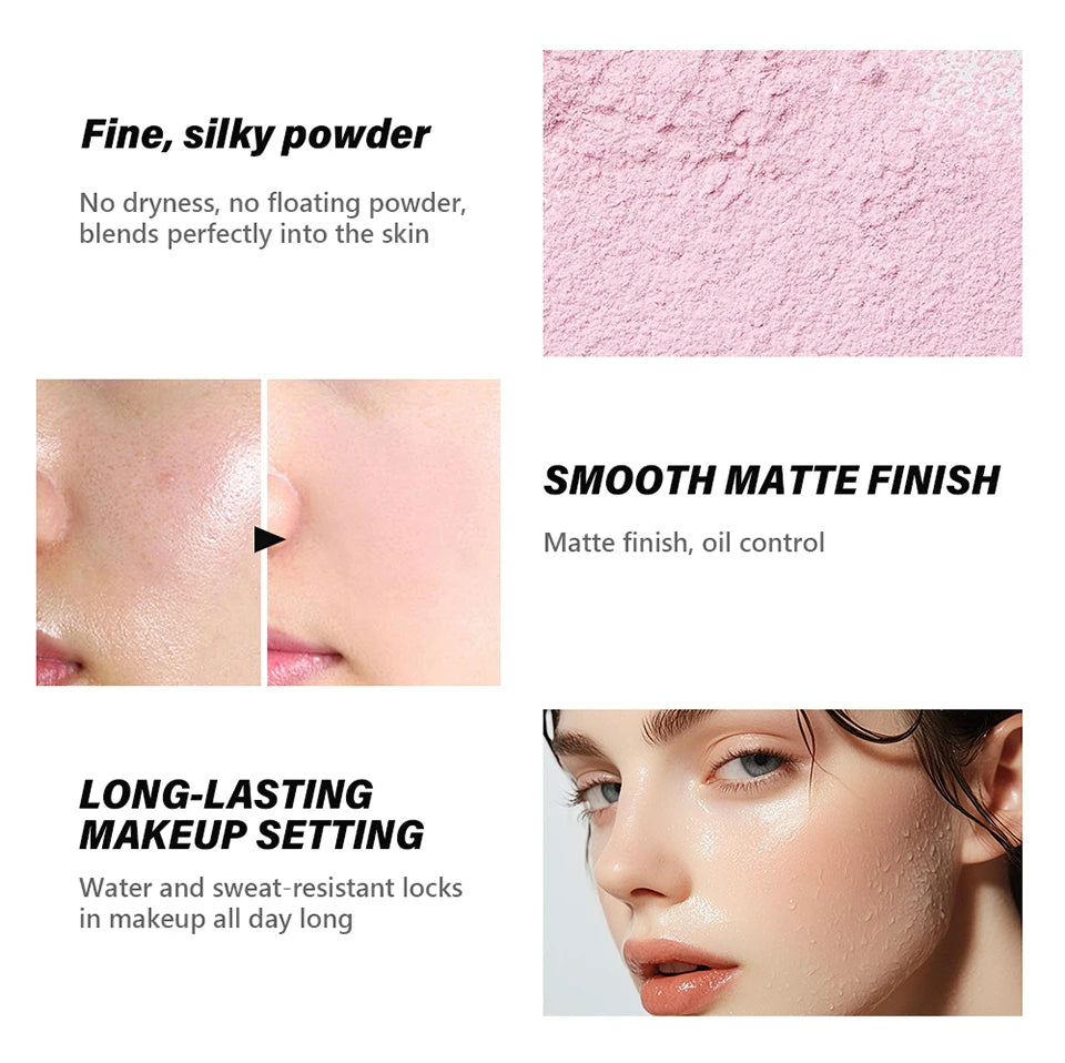 Matte Setting and Baking Loose Powder for Long-Lasting Oil Control - 8