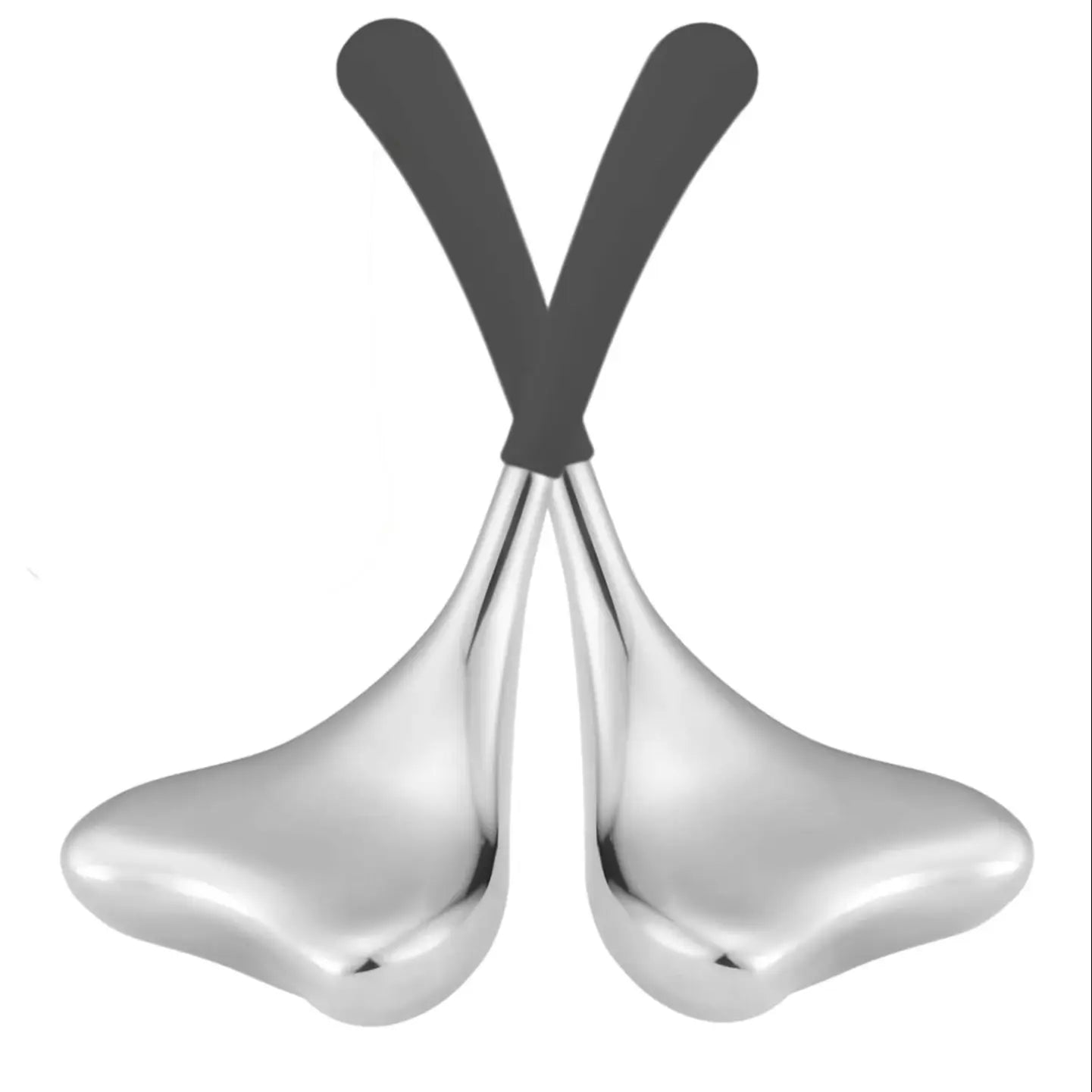 2-in-1 Stainless Steel Facial Cooling Cryo Sticks for Skin Tightening - 1