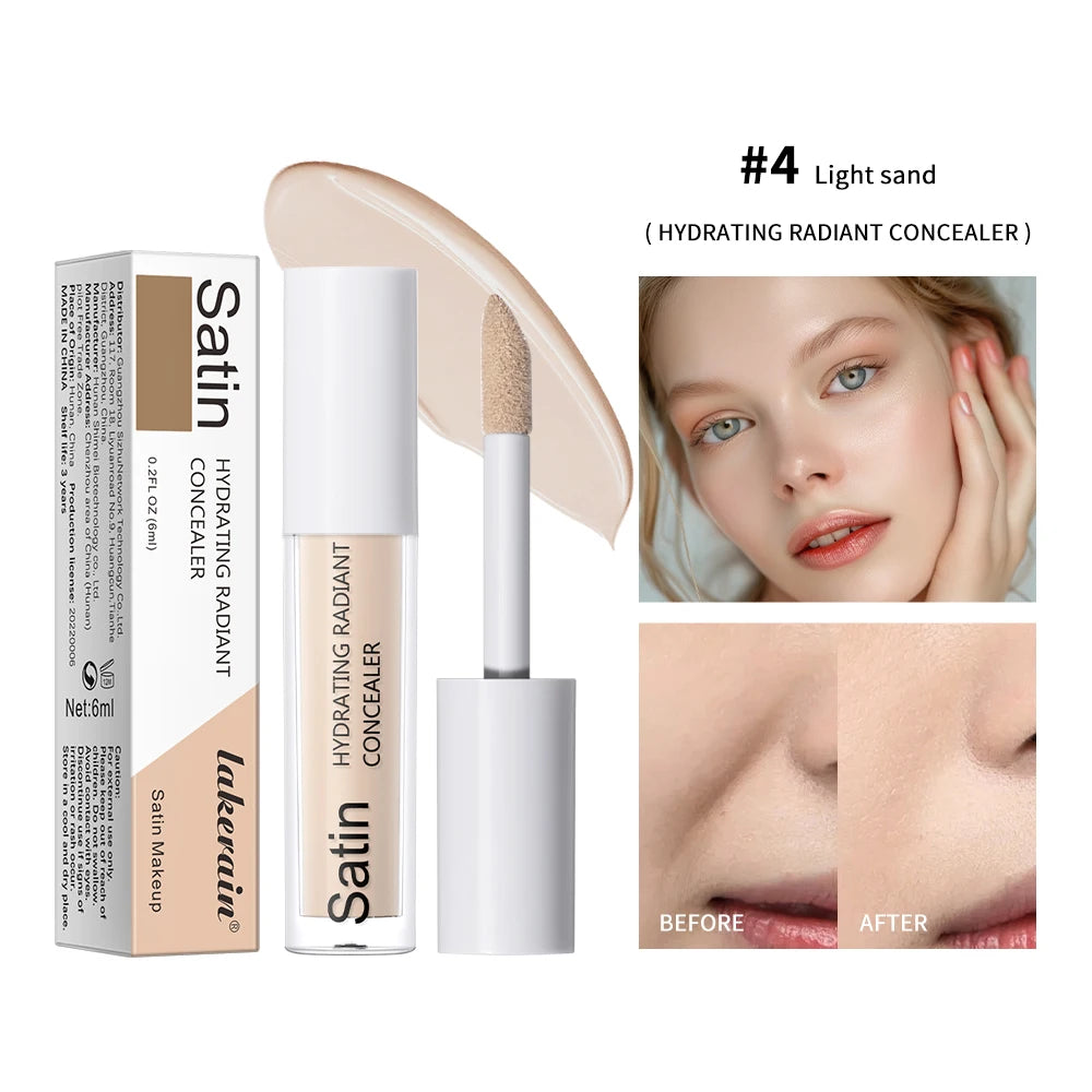 Full Coverage Matte Finish Liquid Concealer for All Skin Types