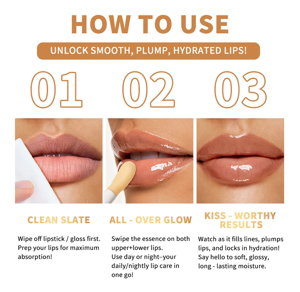 Honey and Chocolate Moisturizing Lip Gloss Set for Hydrated Lips - 15