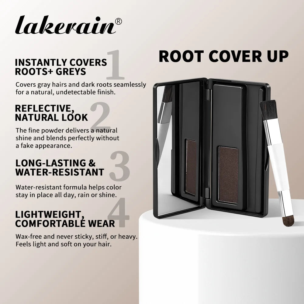 Waterproof Hairline Shadow and Root Cover Up Powder Palette - 2