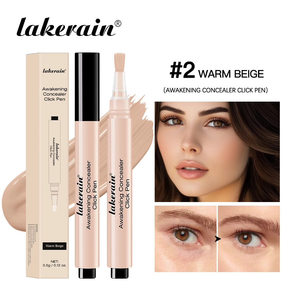 Waterproof Awakening Concealer Click Pen for Natural Brightening Coverage