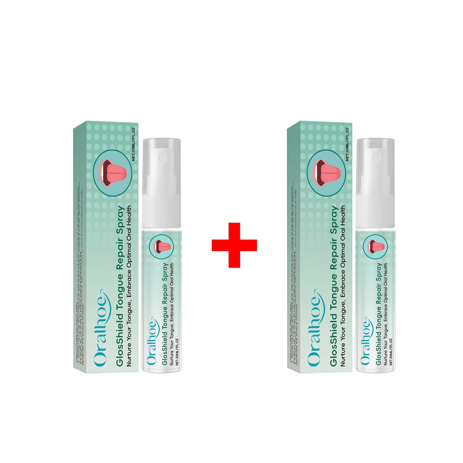 Refreshing Tongue Repair Spray for Oral Hygiene and Bad Breath Relief - 15