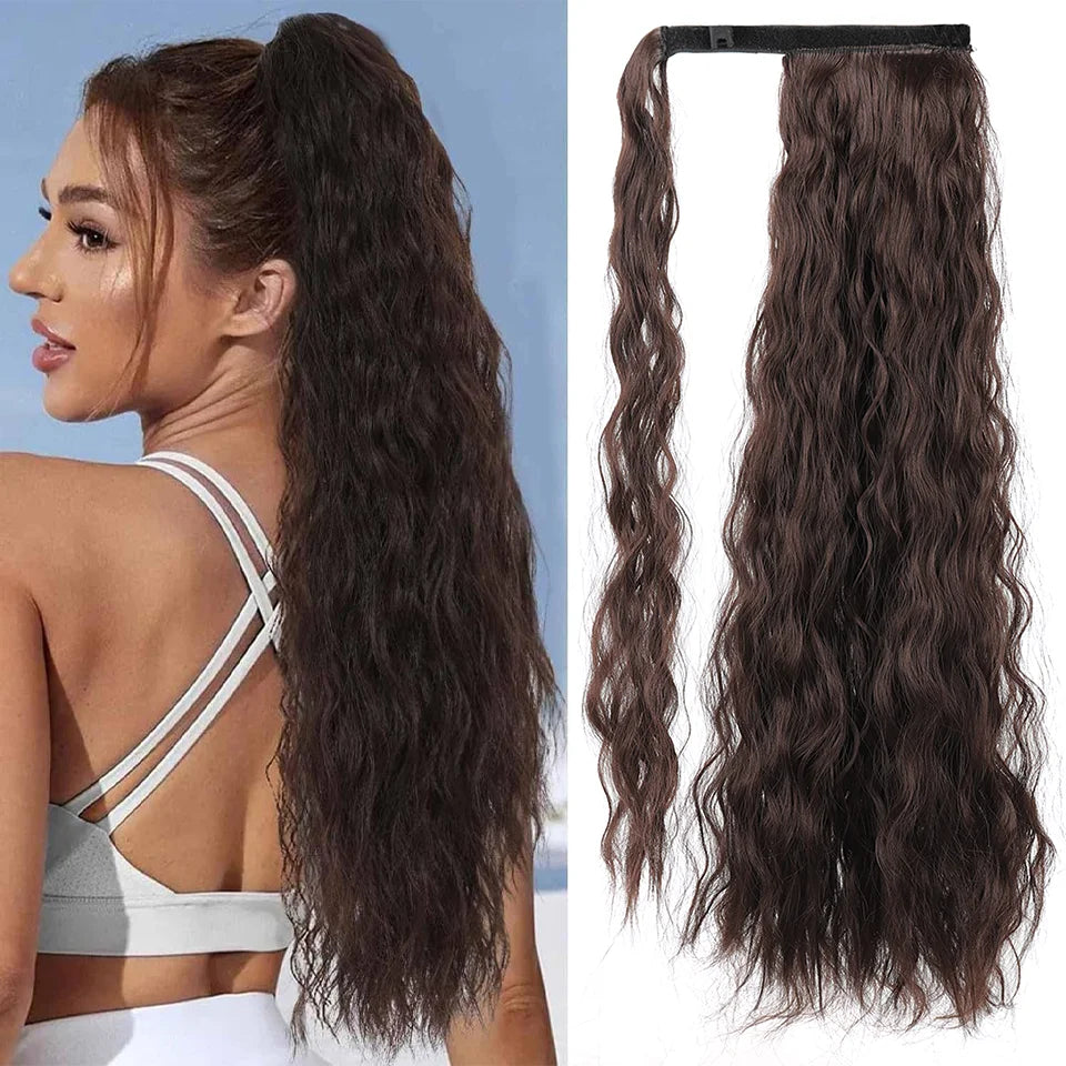 Wavy Wrap-Around Ponytail Extension for Instant Volume - 13