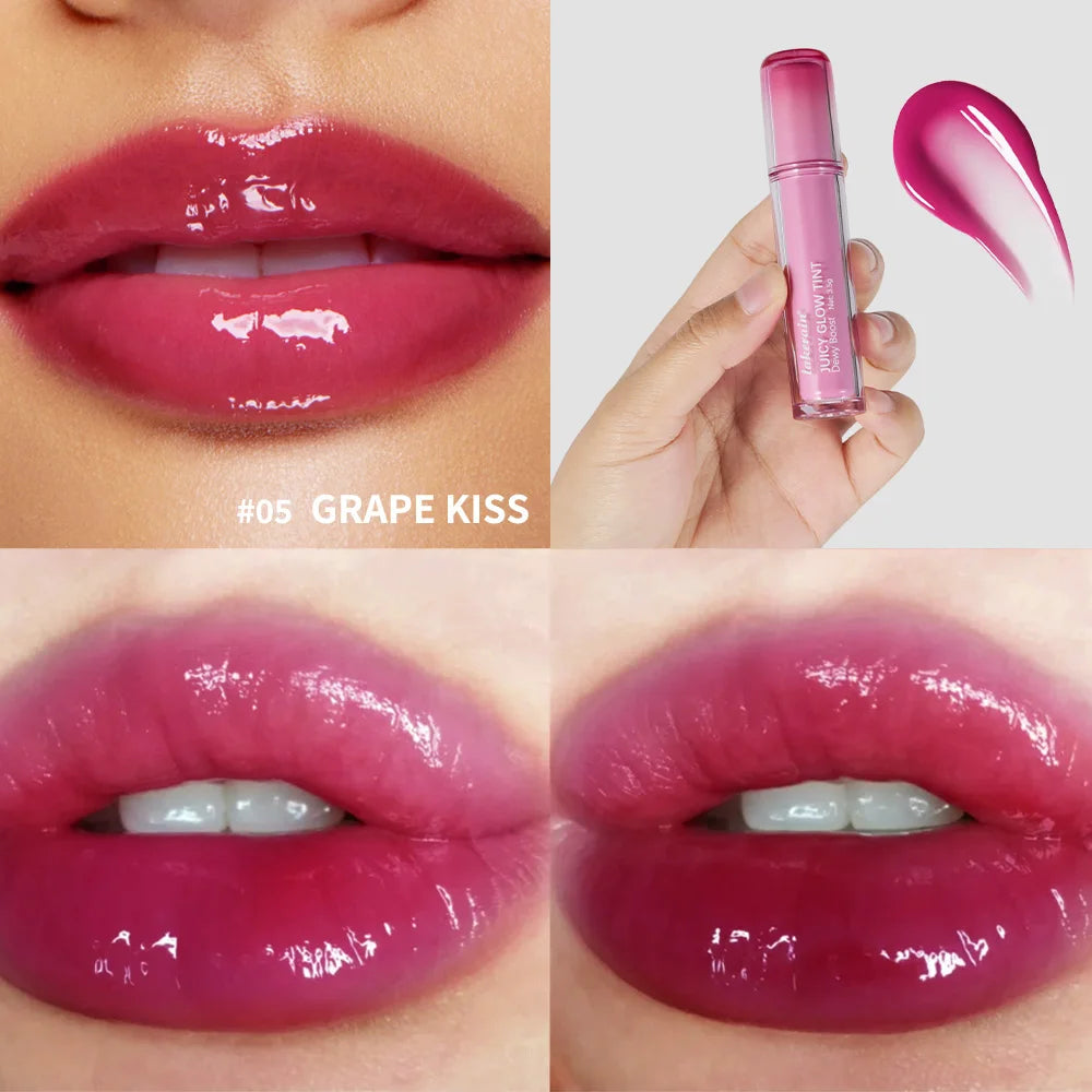 Mirror Shine Hydrating Lip Tint for Long-Lasting Plump and Juicy Lips