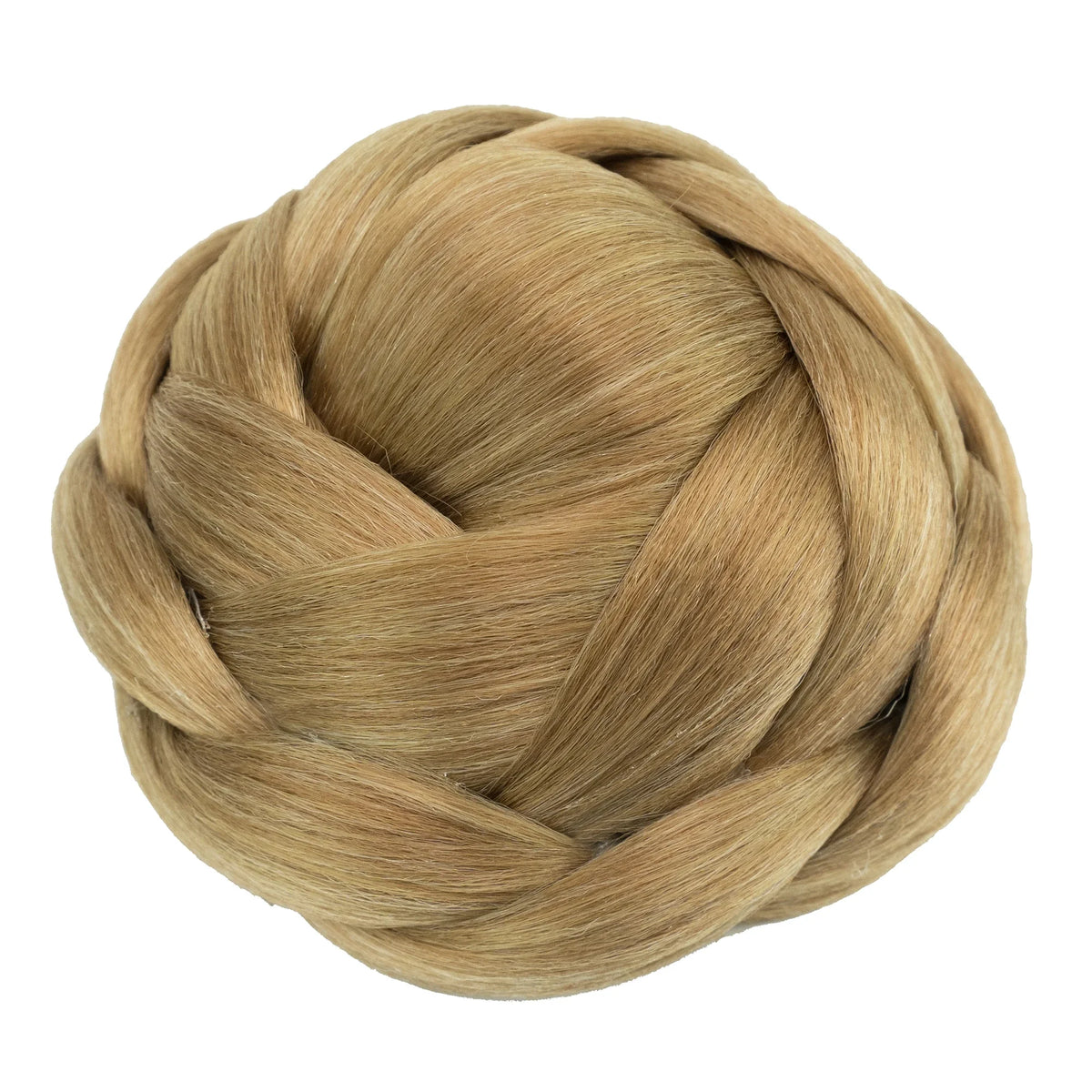 Synthetic Braided Chignon Bun Hair Extension Clip-In