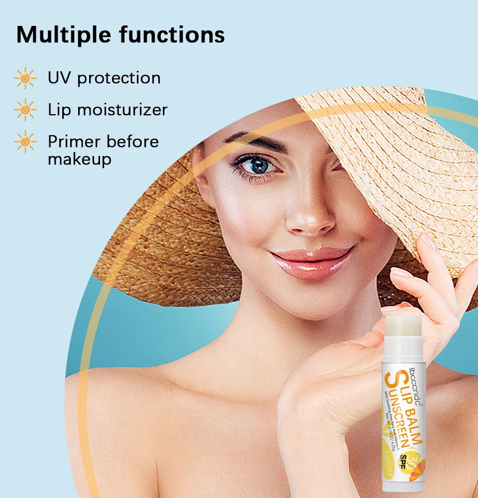 Sunscreen Lip Balm with SPF 30 for Daily UV Protection and Hydration - 10