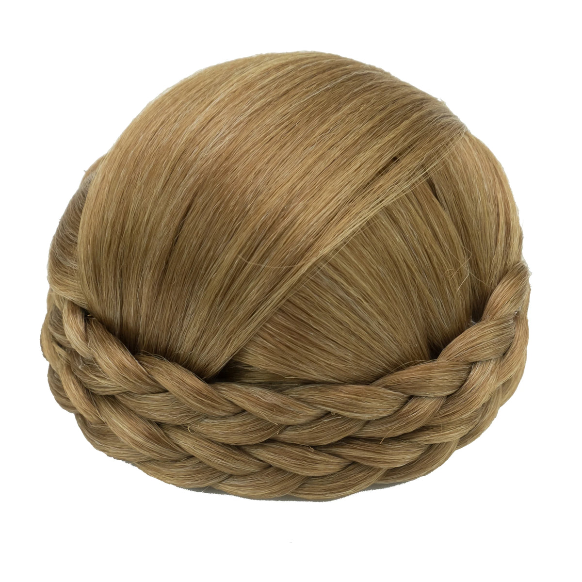 Braided Synthetic Hair Bun Clip-In Updo