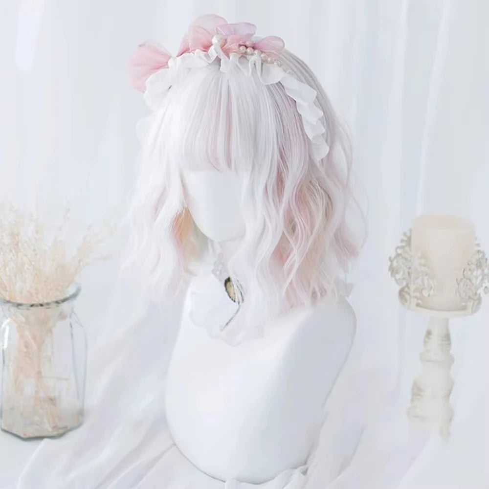 Short Natural Wave Cosplay Wig for Daily Wear - 3