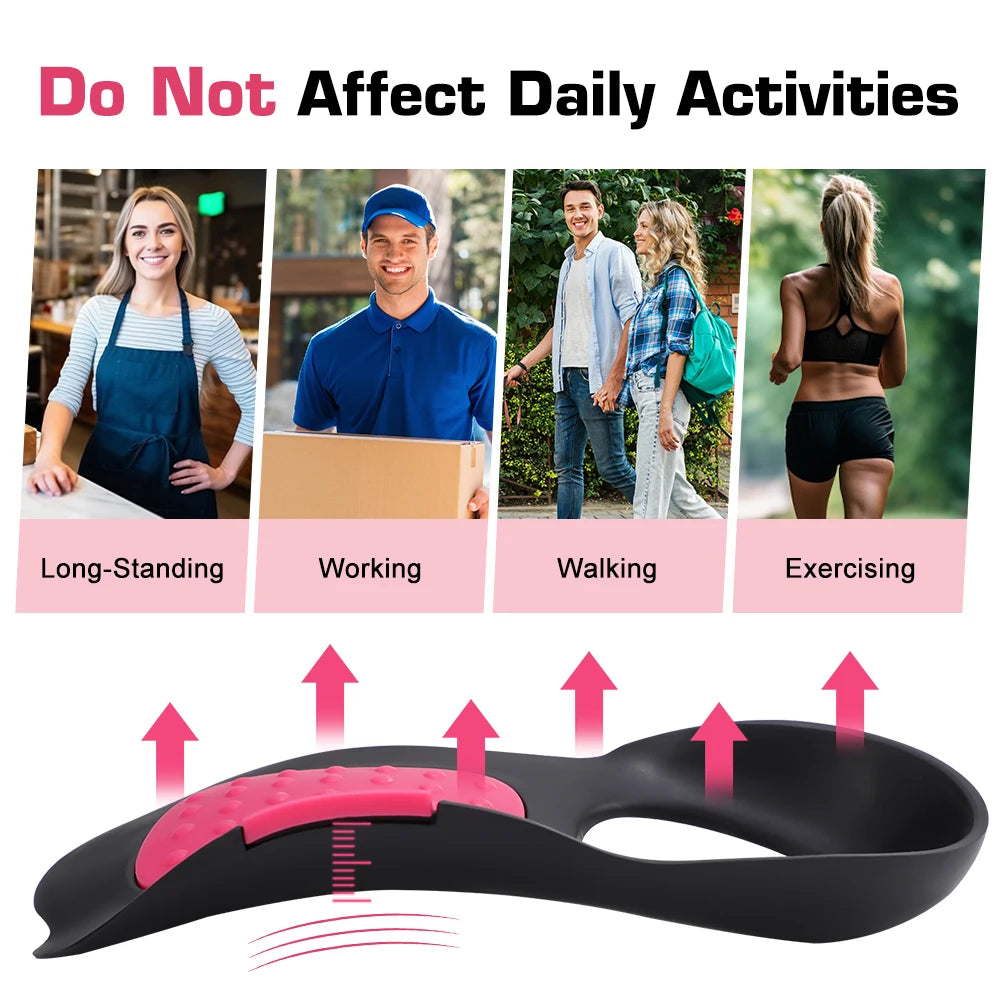 Orthopedic Arch Support Insoles for Flat Feet and Leg Alignment - 11