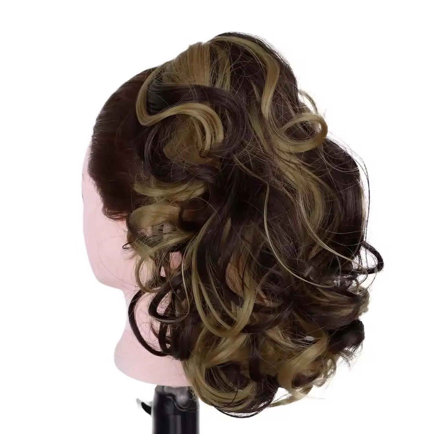 Curly Wavy Claw Clip Ponytail Hair Extension for Instant Volume - 14