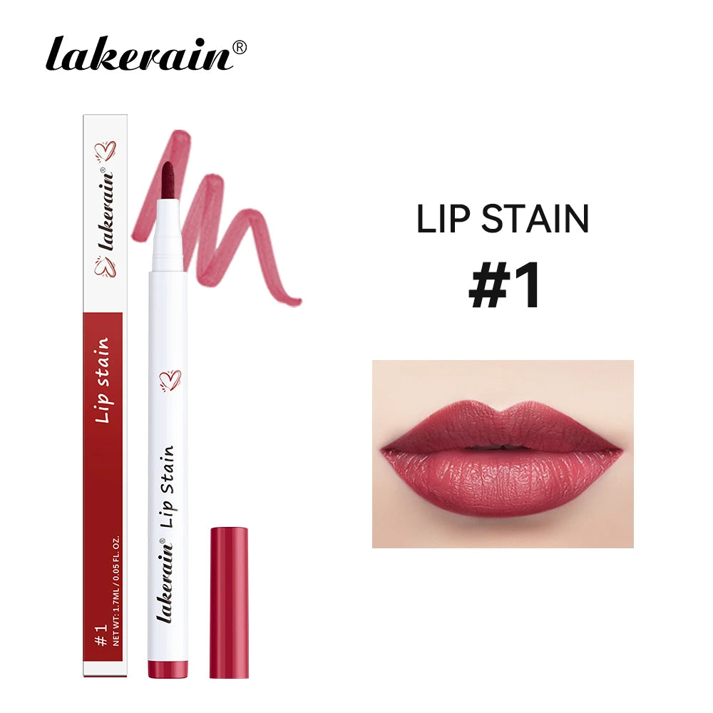 Dual-Sided Long-Lasting Lip Contour Stain and Liner Pen