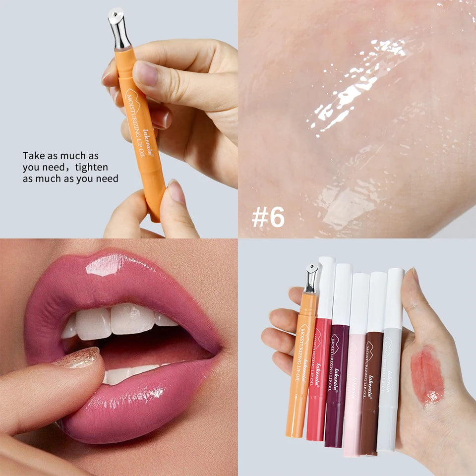 Moisturizing Lip Oil Serum for Hydrated Smooth and Plump Lips