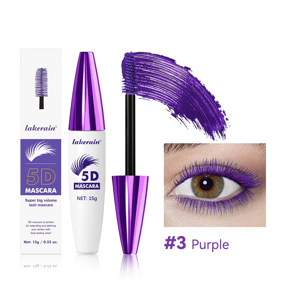 Waterproof 5D Lengthening and Volumizing Mascara for Long Lasting Lashes - 22