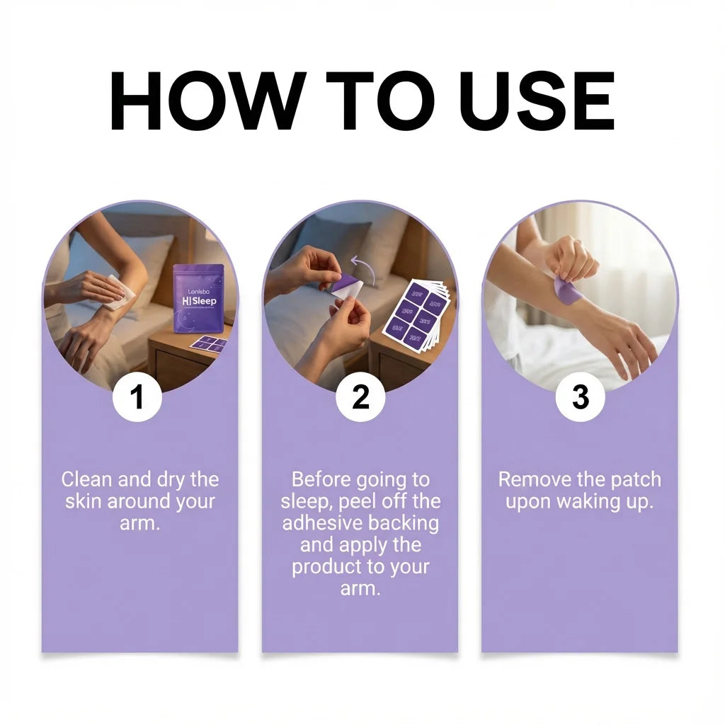 Natural Sleep Aid Patches for Better Rest and Insomnia Relief