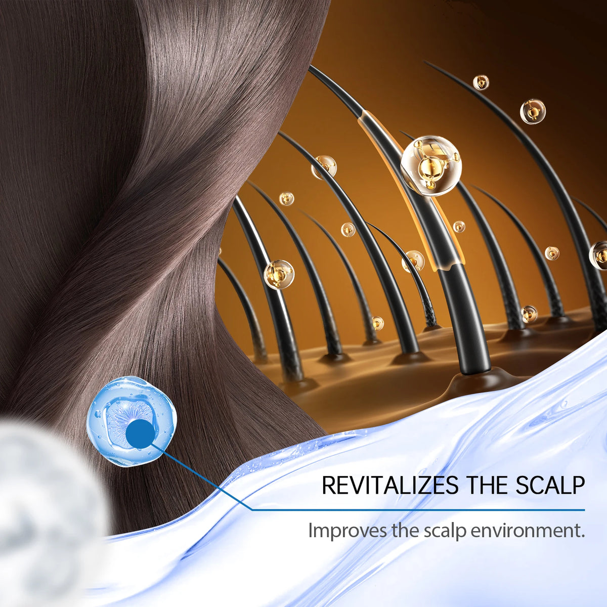 Rosemary Scalp Stimulating Roller Serum for Hair Growth and Thickness