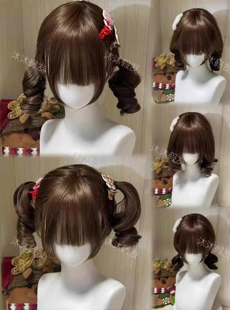 Short Natural Wave Cosplay Wig for Daily Wear - 14