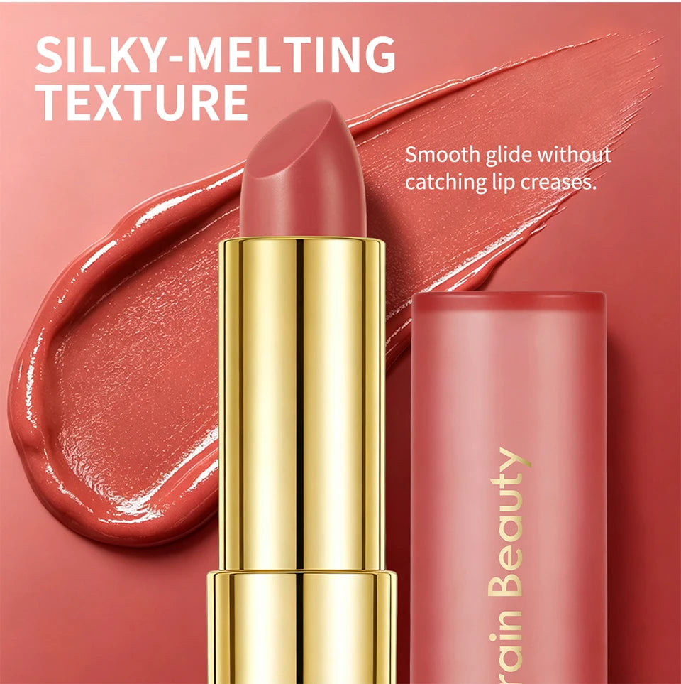 3-in-1 Tinted Moisturizing Lip Oil Stick for Glossy Plump Lips