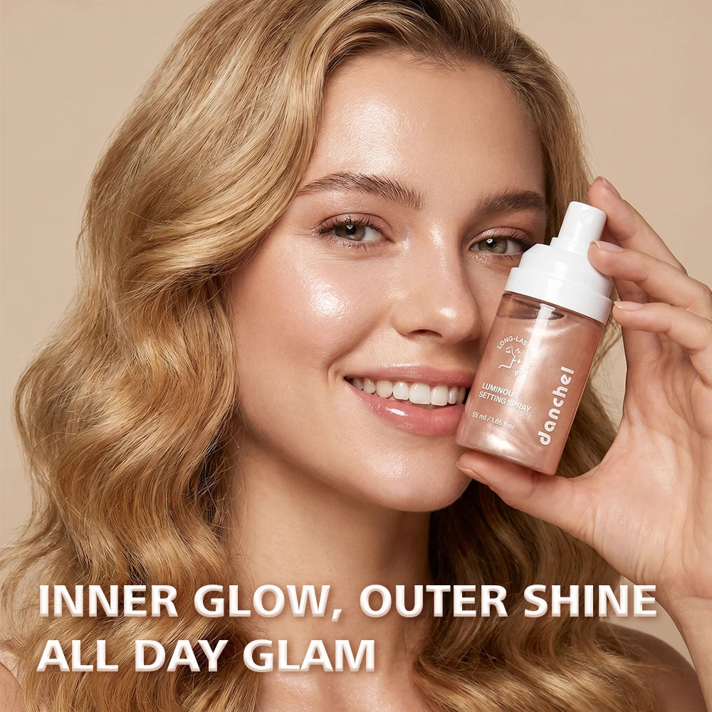 Luminous Setting Spray for Hydrating Dewy Makeup Finish - 9