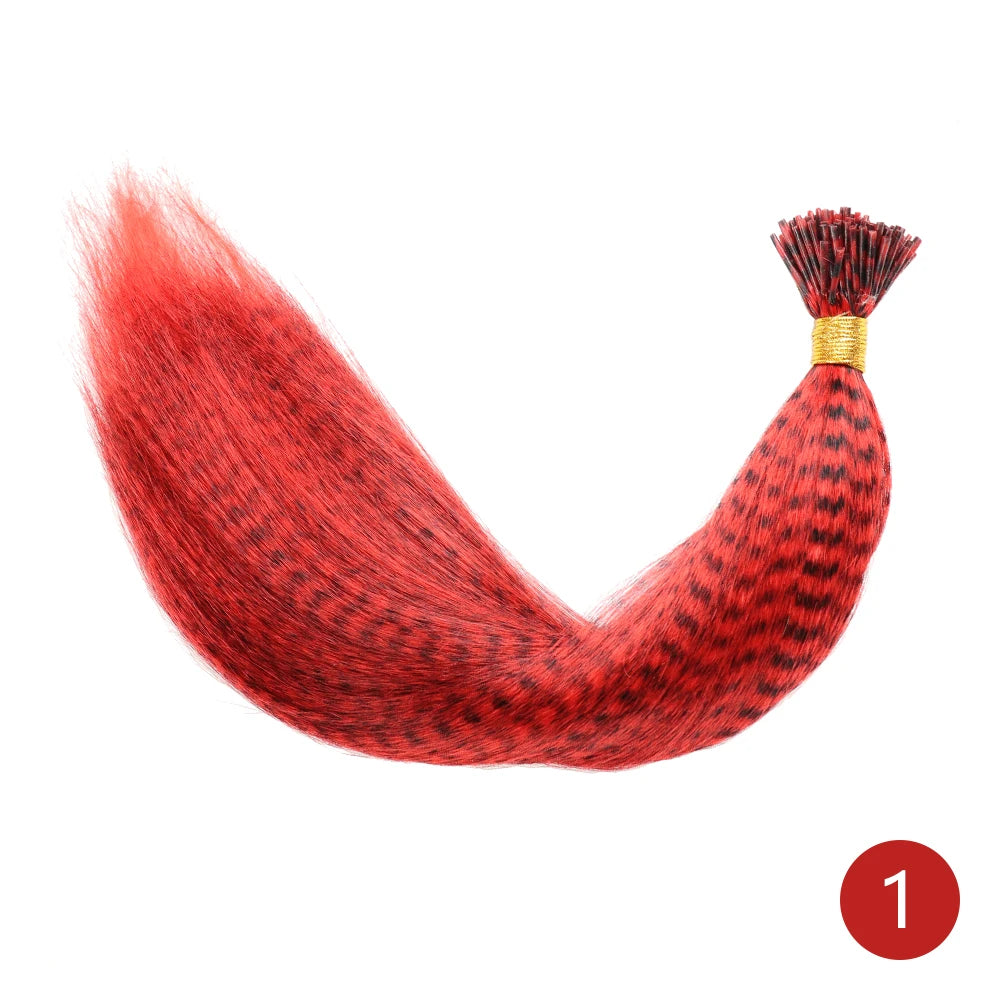 16-Inch Rainbow Feather Hair Extensions for Easy Highlights - 14