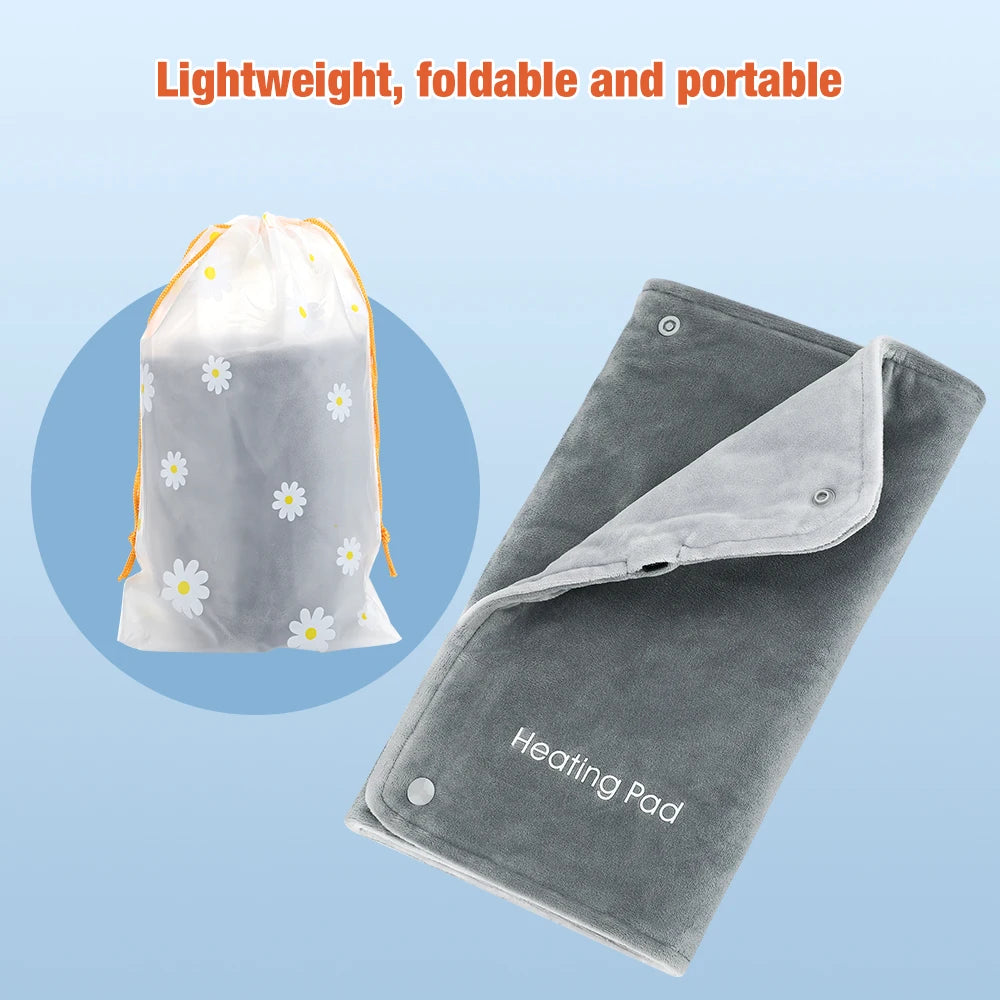USB Heated Graphene Hand Warmer and Desk Heating Pad for Winter Comfort - 11