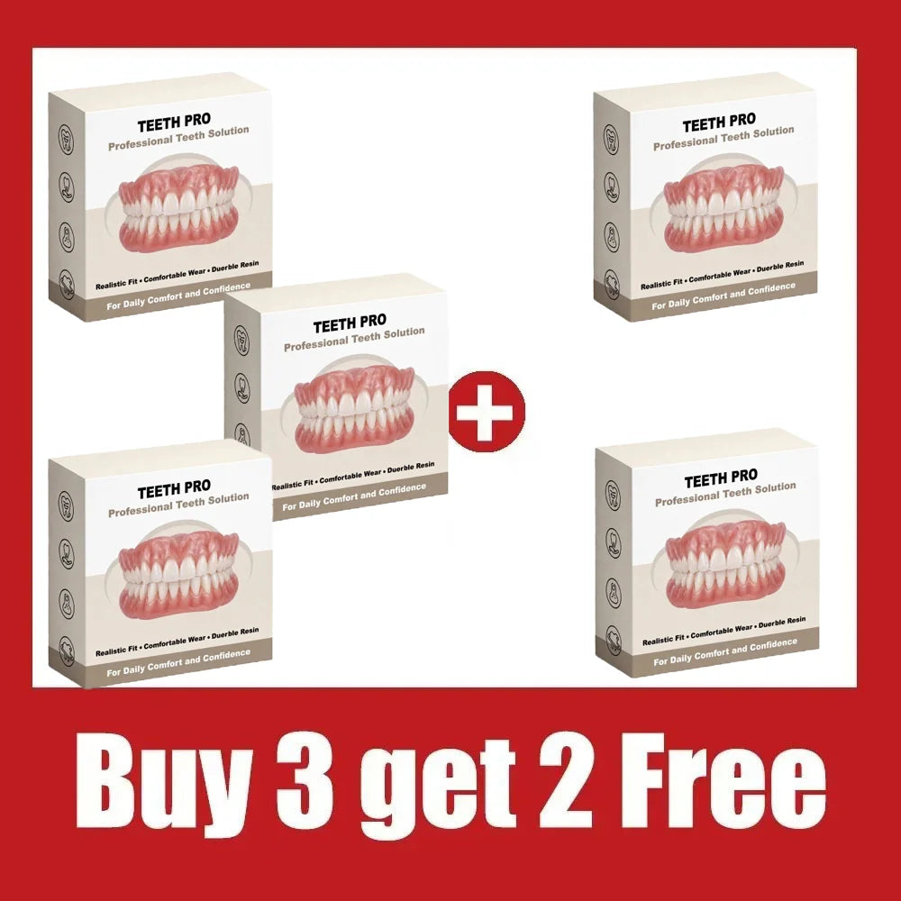 Instant Snap-On Smile Veneers for Natural Looking Upper and Lower Teeth - 7
