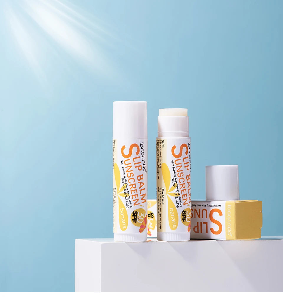 Sunscreen Lip Balm with SPF 30 for Daily UV Protection and Hydration