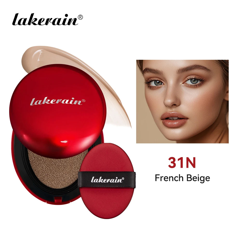 Waterproof Sunscreen Cushion Foundation for Flawless Semi-Matte Coverage - 22