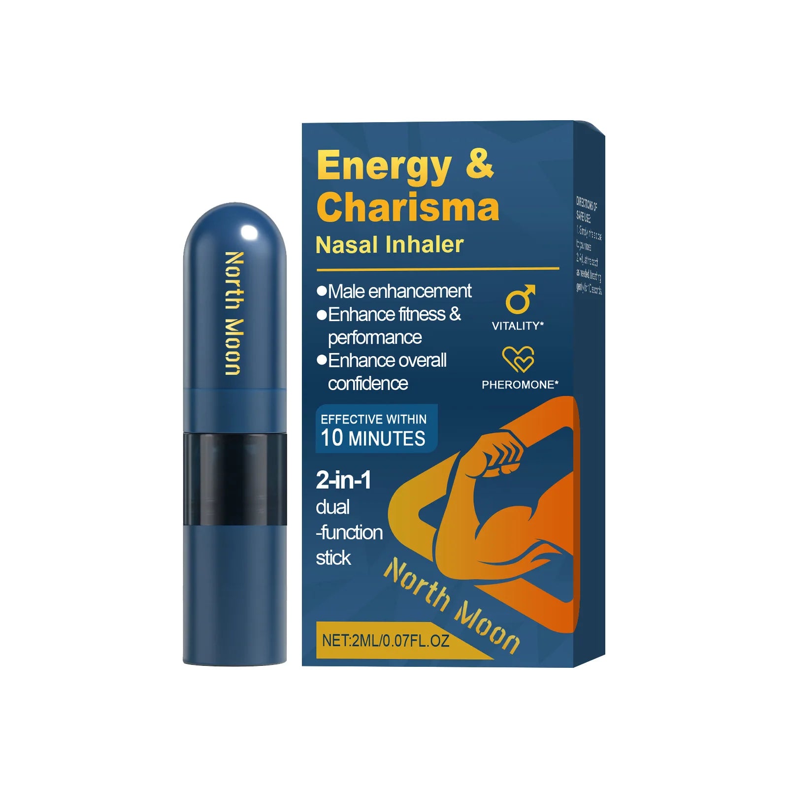 Refreshing Energy and Charisma Nasal Inhaler for Men - 21