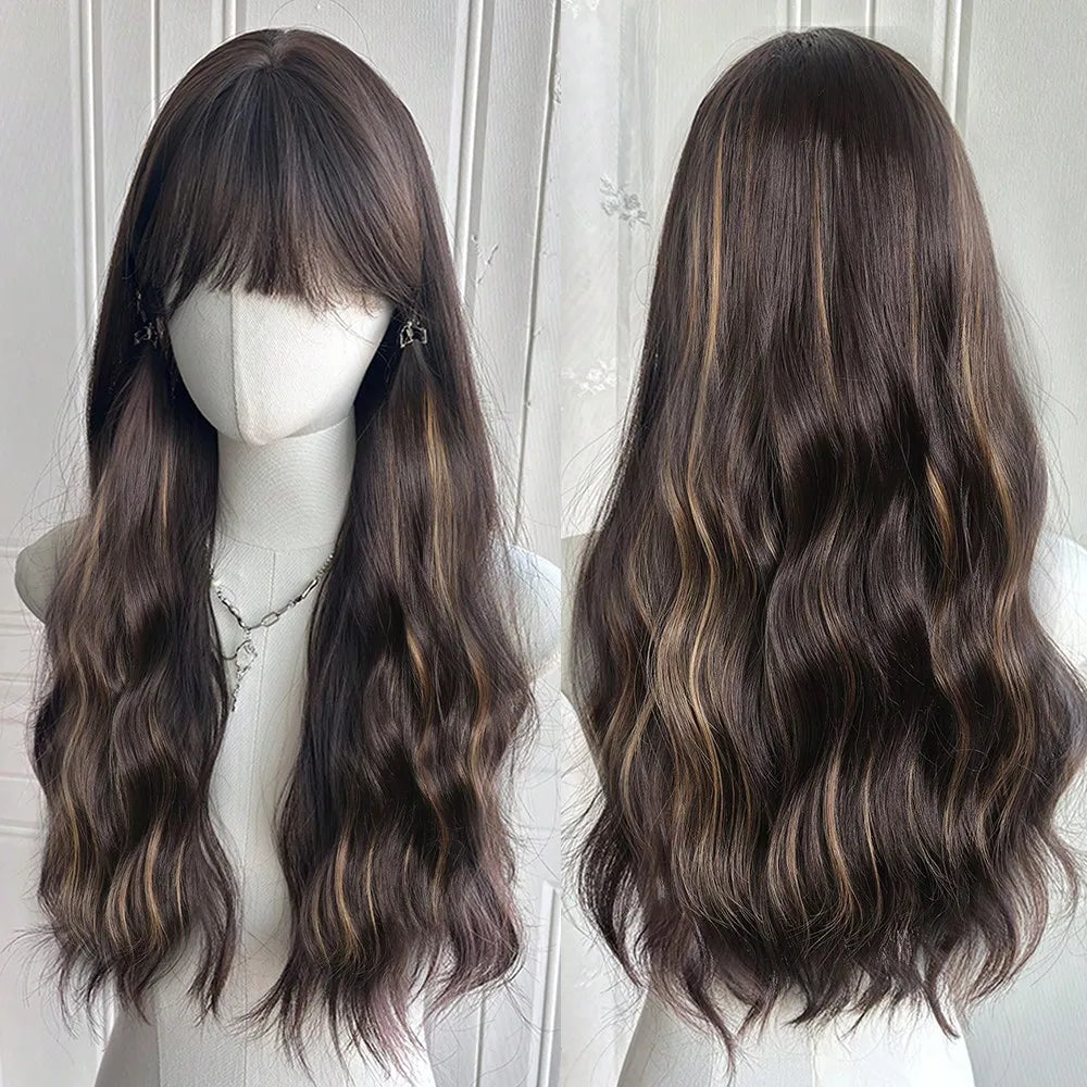 Long Wavy Synthetic Cosplay Wig for Women