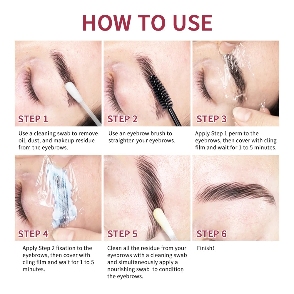 Professional Eyebrow Lamination Kit for Perfect Brow Lifting and Shaping