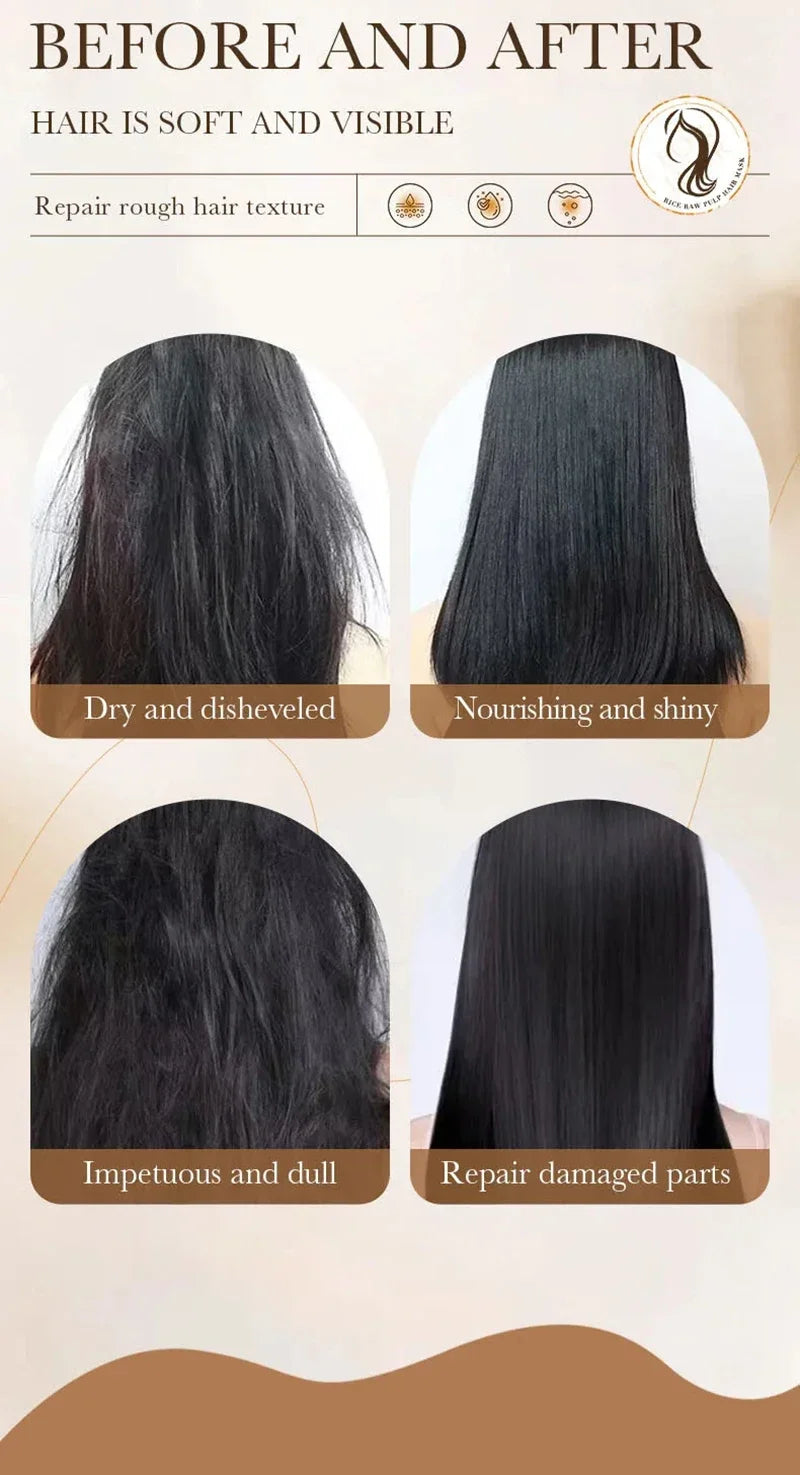 Magical Hair Repair Mask for Dry Frizzy Hair and Split Ends - 19