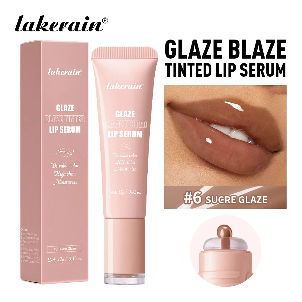 Hydrating Tinted Lip Serum for High-Shine Plump and Nourished Lips - 14