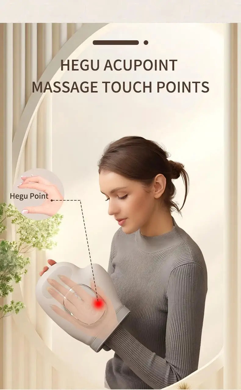 Electric Hand Massager with Airbag Compression for Palm and Wrist Relief - 11