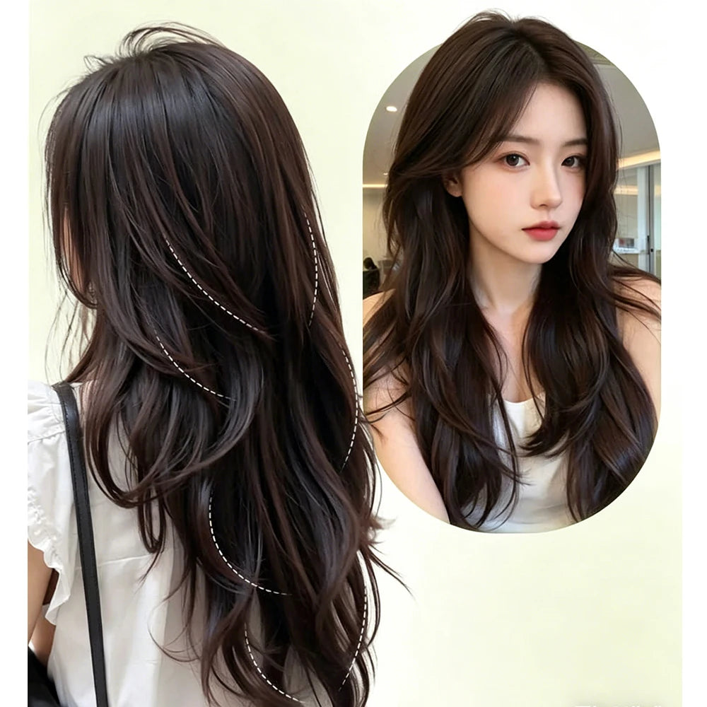 20-Inch Wavy Clip-In Hair Extensions for Instant Volume - 6