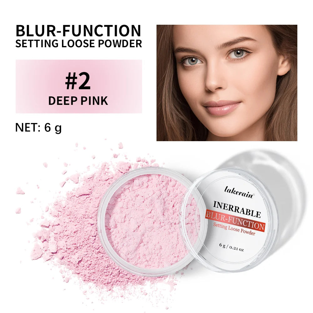 Oil-Control Matte Setting Powder for Long-Lasting Flawless Makeup - 24