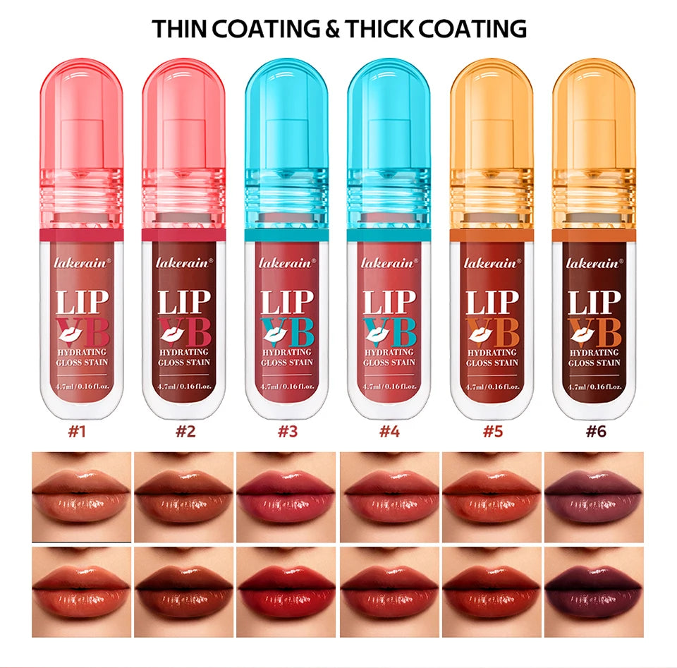 Hydrating Gloss Lip Stain with Vanilla Flavor for Long-Lasting Moisture - 9