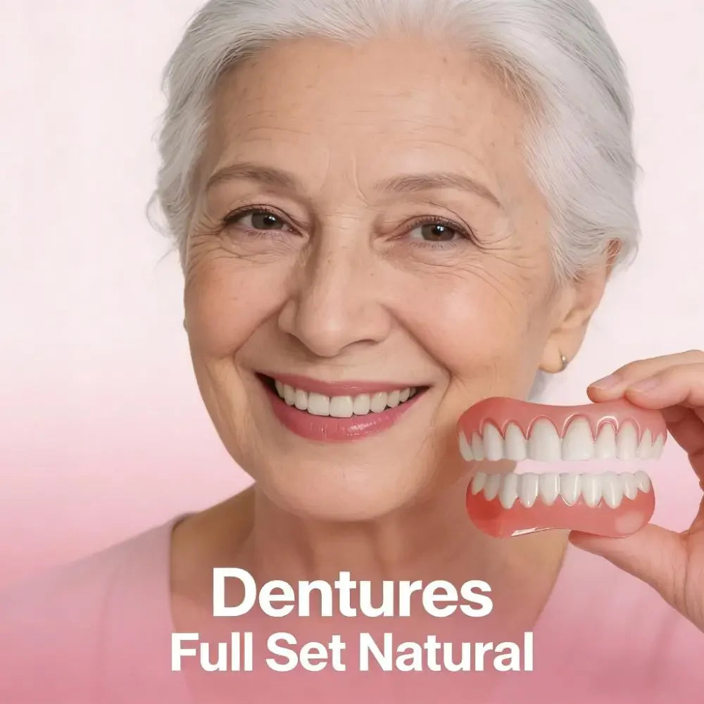 Temporary Cosmetic Denture Kit for Missing Teeth and Smile Restoration - 15