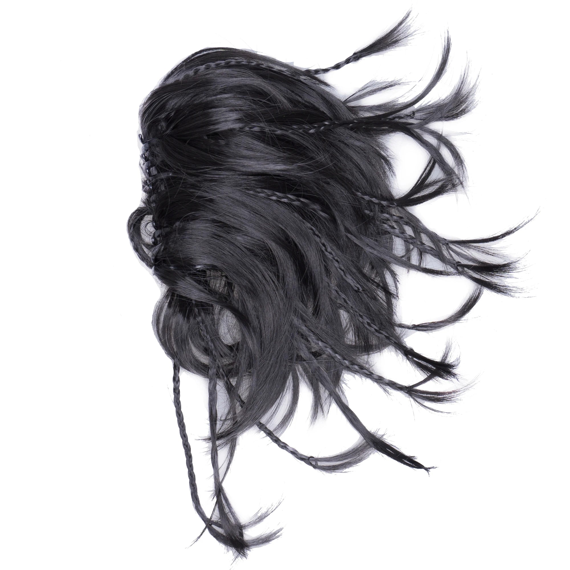 Synthetic Braid Claw Ponytail Extension - 2