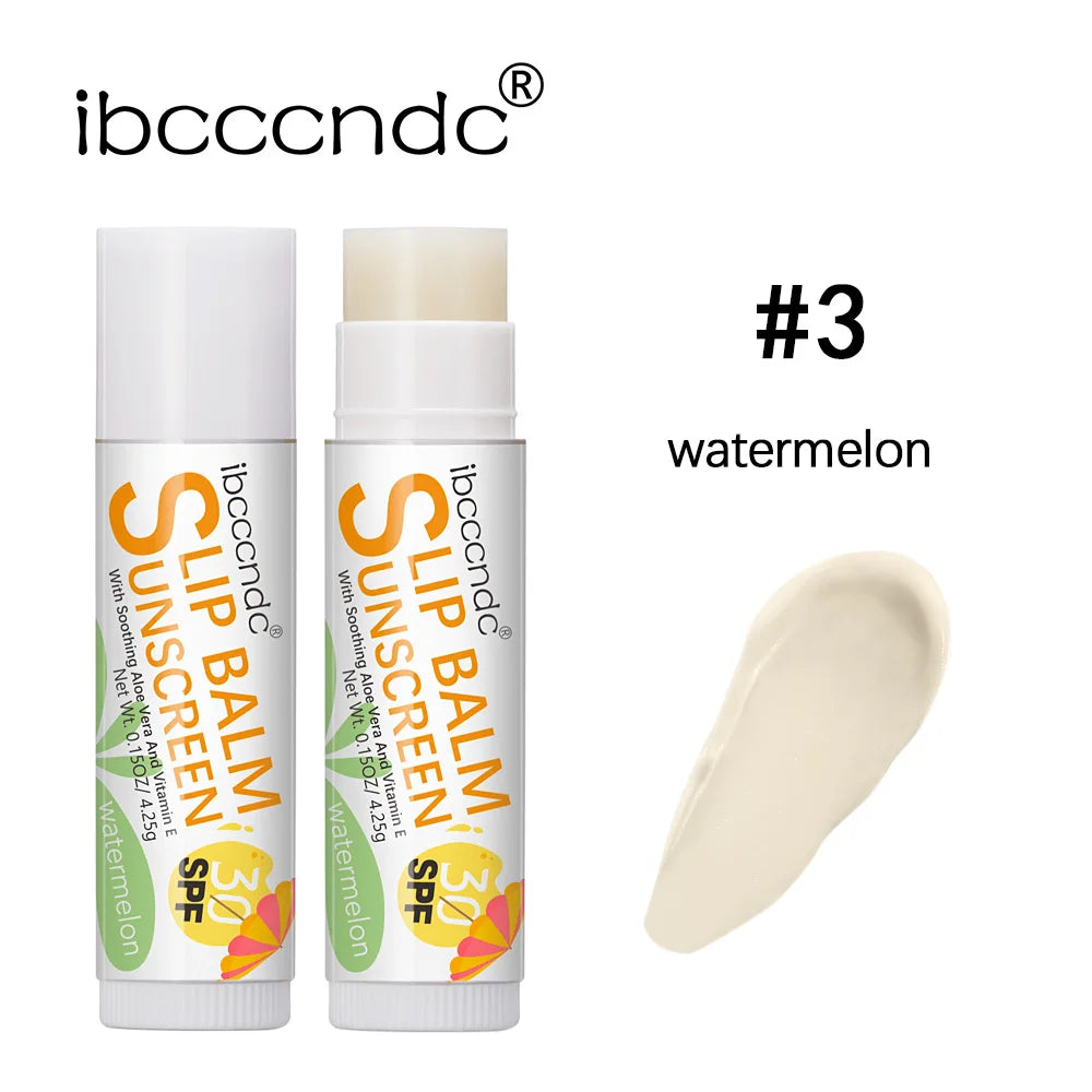Sunscreen Lip Balm with SPF 30 for Daily UV Protection and Hydration