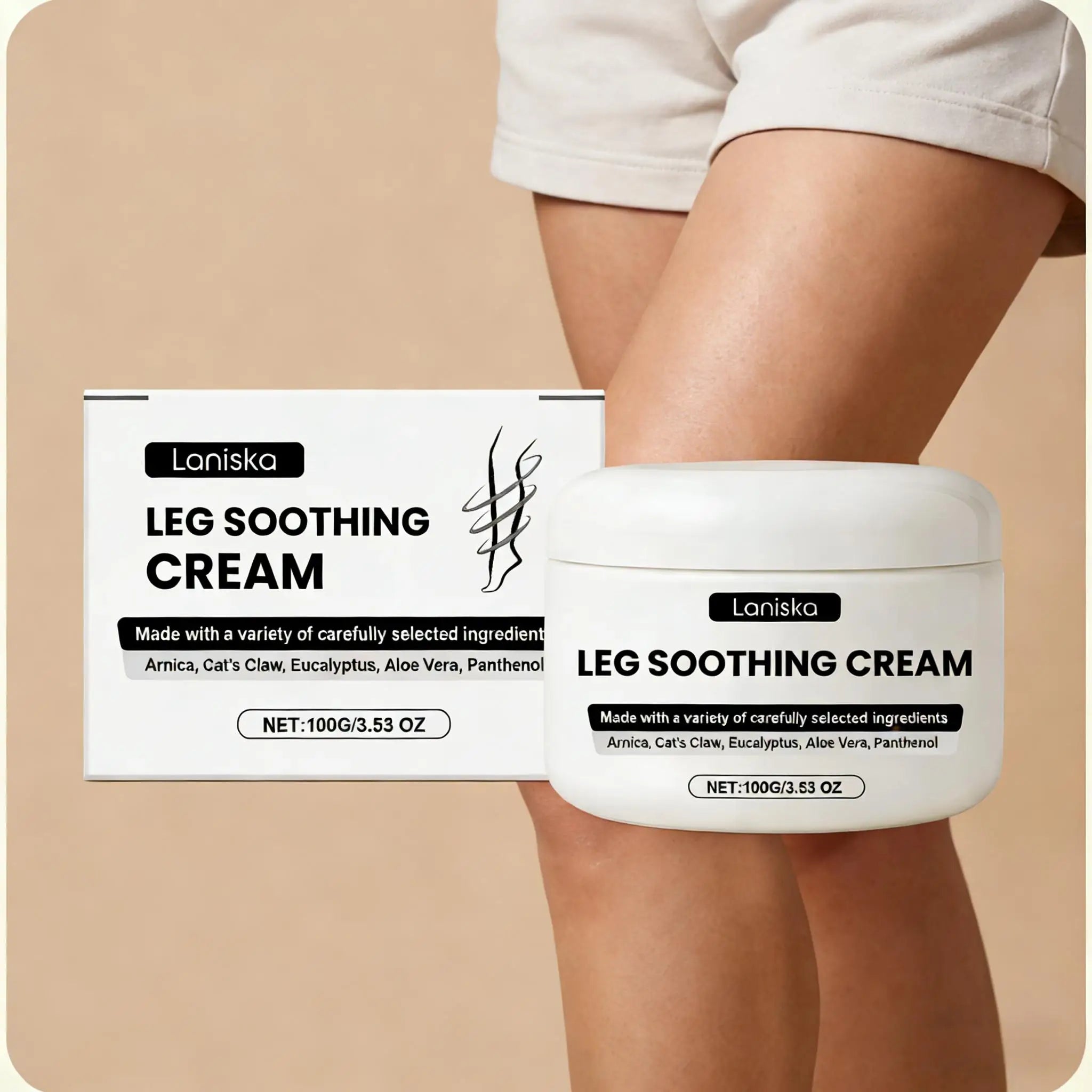 Soothing Muscle Relief Cream for Tired Legs and Daily Comfort - 6