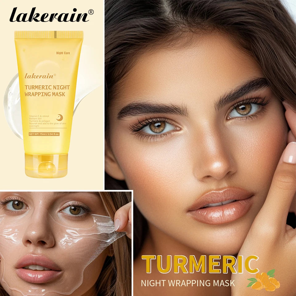 Collagen and Turmeric Overnight Peel-Off Face Mask for Deep Hydration - 21