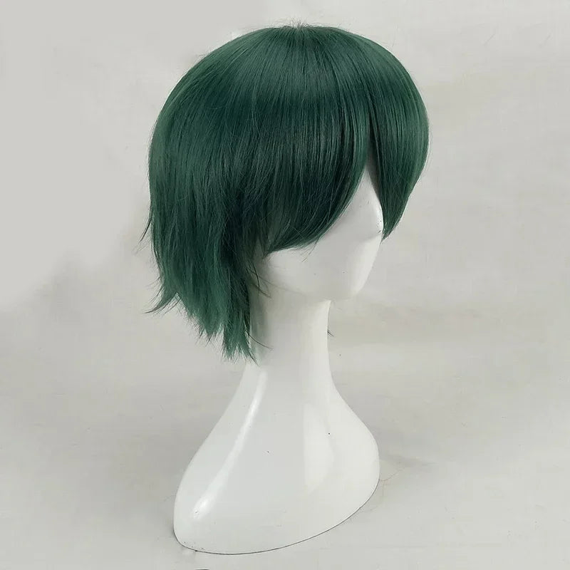 Short Layered Synthetic Cosplay Wig for Costume Parties and Events - 10