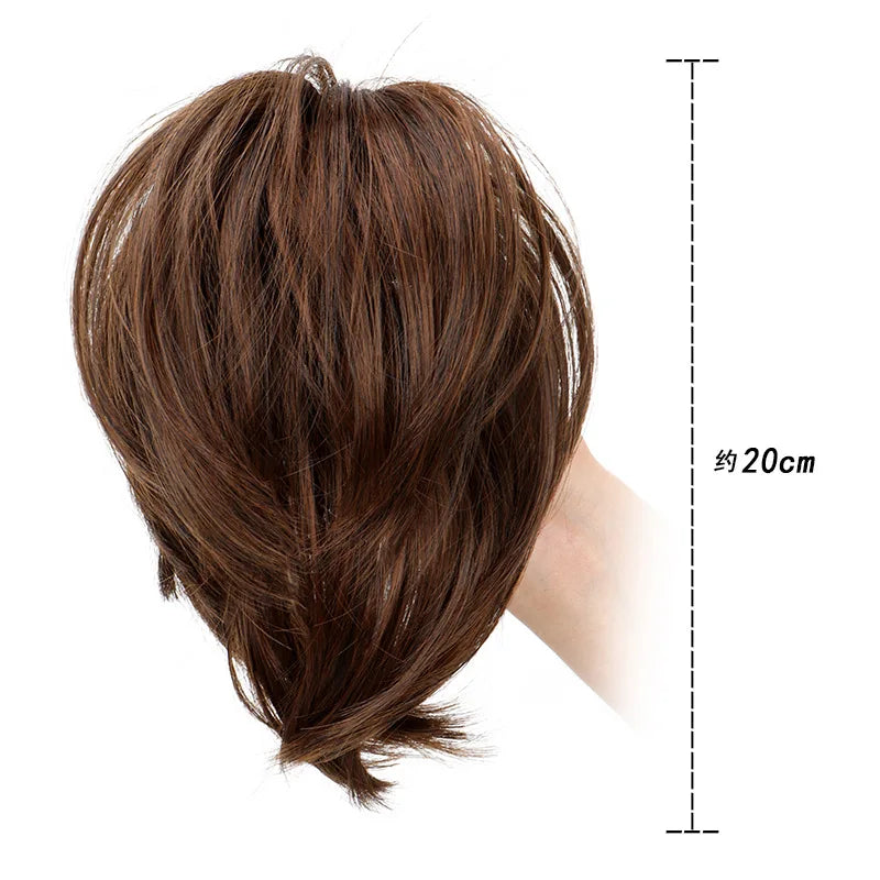 Messy Bun Claw Clip Hair Extension for Quick and Natural Updo Hairstyles