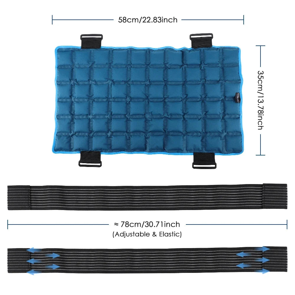 Reusable Hot and Cold Therapy Wrap for Back, Shoulder, and Joint Pain Relief - 6
